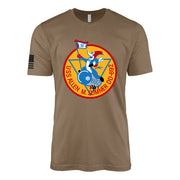 USS Allen M. Sumner (DD-692) Sumner-Class Destroyer T-Shirt - Woodland Brown