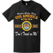 USS America (CVA-66) 'Don't Tread on Me' Since 1965 Legacy T-Shirt Tactically Acquired   