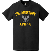 USS Amesbury (APD-46) T-Shirt Tactically Acquired   