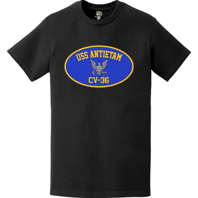 USS Antietam (CV-36) Aircraft Carrier T-Shirt