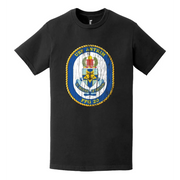 USS Antrim (FFG-20) Logo Emblem Distressed T-Shirt Tactically Acquired   