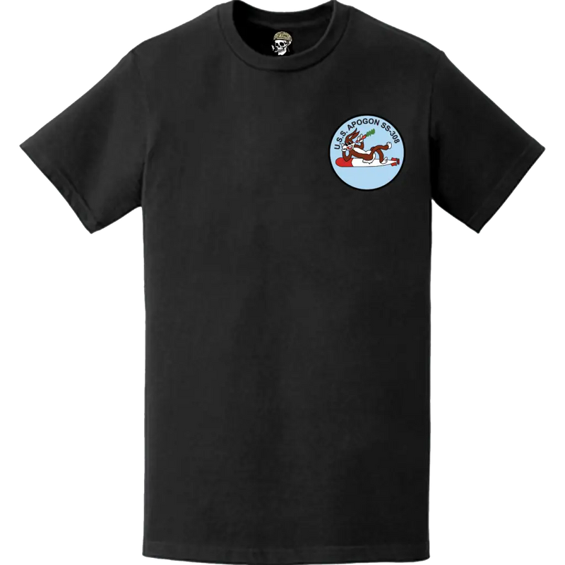 USS Apogon (SS-308) Left Chest Logo T-Shirt