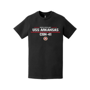 USS Arkansas (CGN-41) Guided-Missile Cruiser T-Shirt Tactically Acquired   
