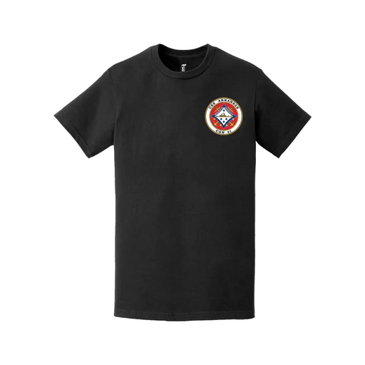 USS Arkansas (CGN-41) Left Chest Logo Emblem T-Shirt Tactically Acquired   