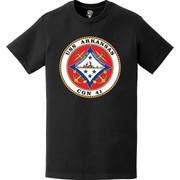 USS Arkansas (CGN-41) Ship's Crest Logo T-Shirt Tactically Acquired   