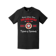 USS Arkansas (CGN-41) Since 1980 Ship Legacy T-Shirt Tactically Acquired   