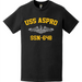 USS Aspro (SSN-648) Submarine T-Shirt Tactically Acquired   