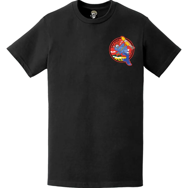 USS Atule (SS-403) Submarine Left Chest Logo T-Shirt