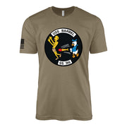 USS Barbel (SS-316) Balao-Class Submarine T-Shirt - Coyote Brown