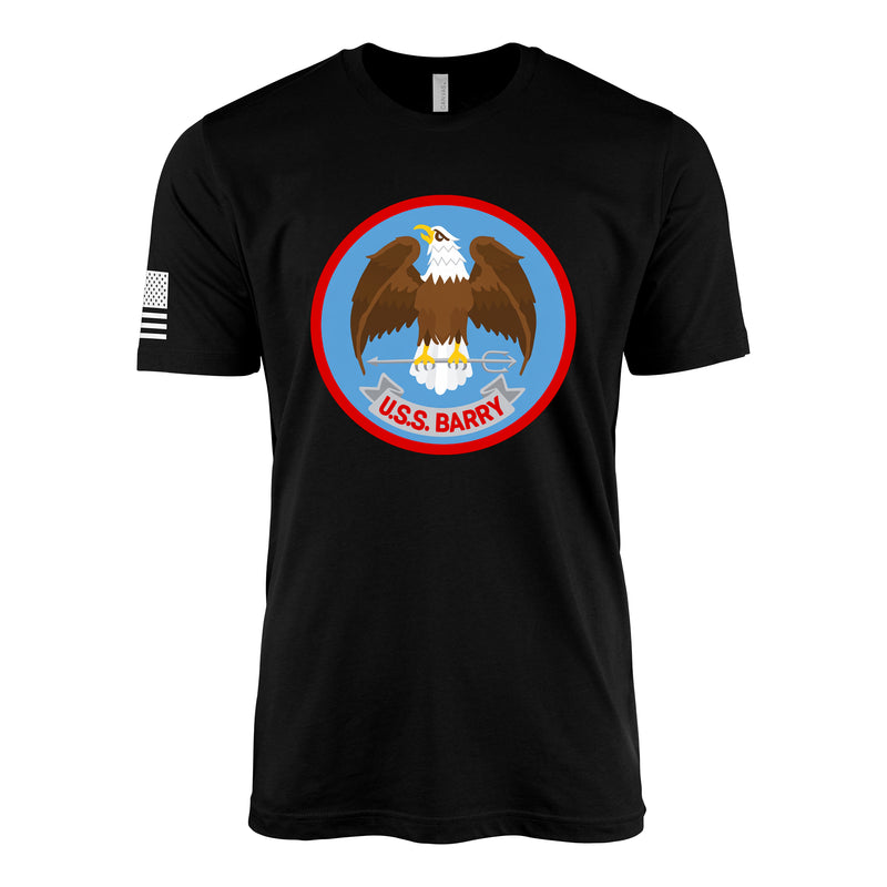 USS Barry (DD-933) Forrest Sherman-Class Destroyer T-Shirt