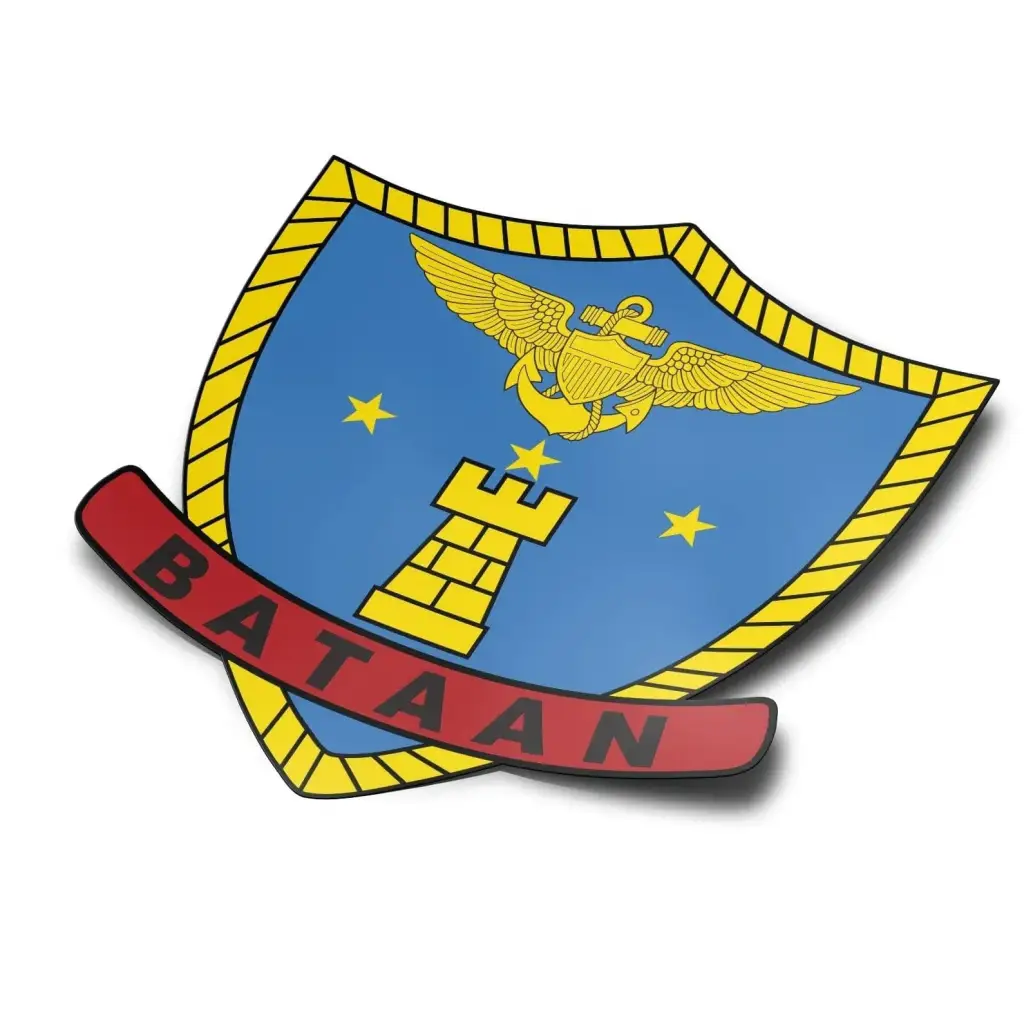 USS Bataan (CVL-28) Die-Cut Vinyl Sticker Decal Tactically Acquired   