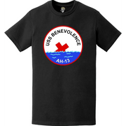 USS Benevolence (AH-13) Ship's Crest Emblem T-Shirt Tactically Acquired   