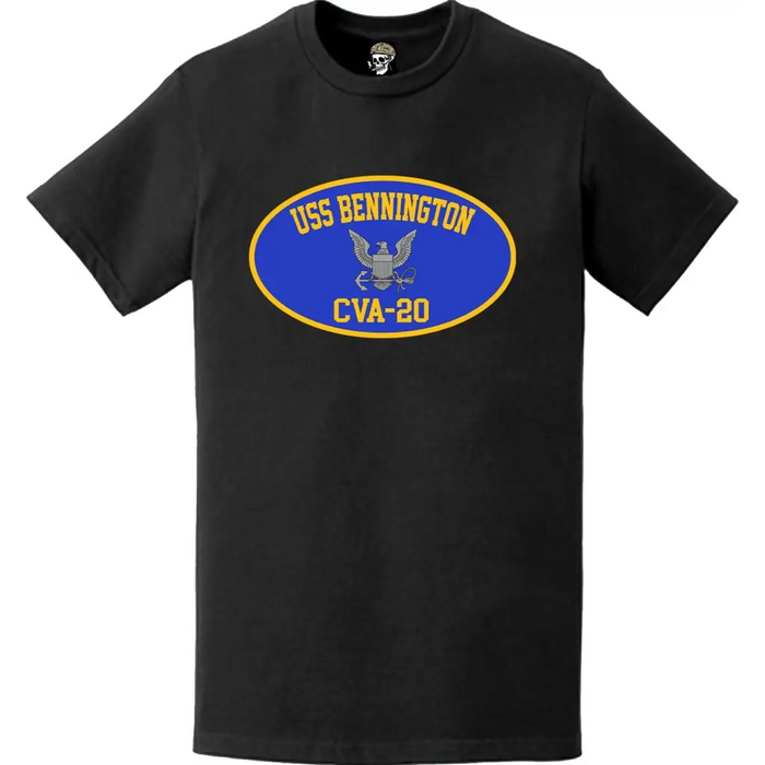 USS Bennington (CVA-20) Aircraft Carrier T-Shirt Tactically Acquired   