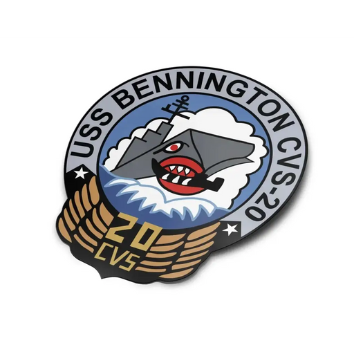 USS Bennington (CVS-20) Die-Cut Vinyl Sticker Decal Tactically Acquired   