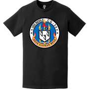 USS Biddle (CG-34) Ship's Crest Logo T-Shirt Tactically Acquired   