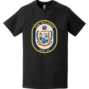 USS Billings (LCS-15) Ship's Crest Logo Emblem T-Shirt Tactically Acquired   