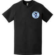 USS Blackfin (SS-322) Left Chest Logo Emblem T-Shirt Tactically Acquired   