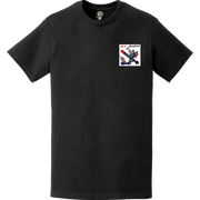 USS Bluefish (SS-222) Submarine Left Chest Logo Emblem T-Shirt Tactically Acquired   