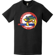 USS Bluegill (SSK-242) Submarine Logo Emblem Crest T-Shirt Tactically Acquired   