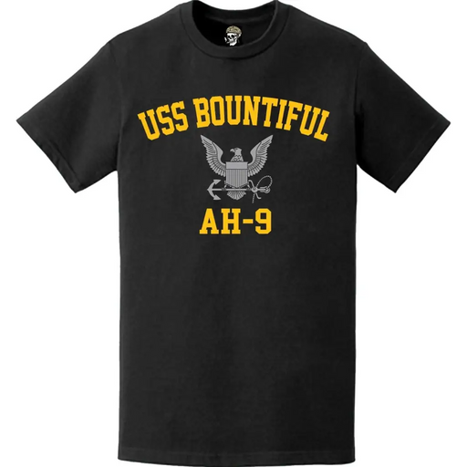 USS Bountiful (AH-9) Hospital Ship T-Shirt Tactically Acquired   