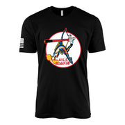 USS Bowfin (SS-287) Balao-Class Submarine T-Shirt - Black