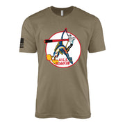USS Bowfin (SS-287) Balao-Class Submarine T-Shirt - Coyote Brown