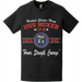 USS Boxer (CV-21) Since 1945 Aircraft Carrier Legacy T-Shirt Tactically Acquired   