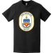 USS Briscoe (DD-977) Ship's Crest Logo T-Shirt Tactically Acquired   