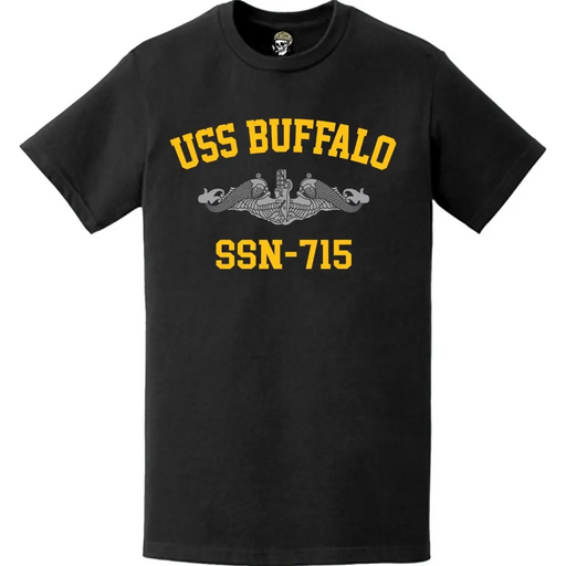 USS Buffalo (SSN-715) Submarine T-Shirt Tactically Acquired   