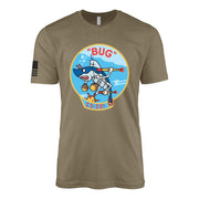 USS Bug (SS-337) Balao-Class Submarine T-Shirt - Coyote Brown