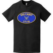 USS Cabot (CVL-28) Aircraft Carrier T-Shirt Tactically Acquired   