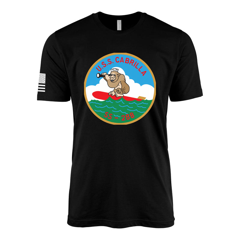 USS Cabrilla (SS-288) Balao-Class Submarine T-Shirt