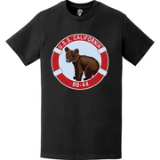 USS California (BB-44) Battleship Logo Emblem T-Shirt Tactically Acquired   