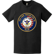 USS Carl Vinson (CVN-70) American Flag Emblem T-Shirt Tactically Acquired   