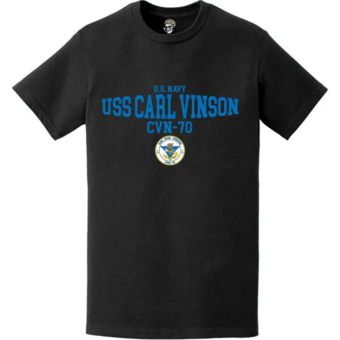 USS Carl Vinson (CVN-70) Bulge Emblem T-Shirt Tactically Acquired   
