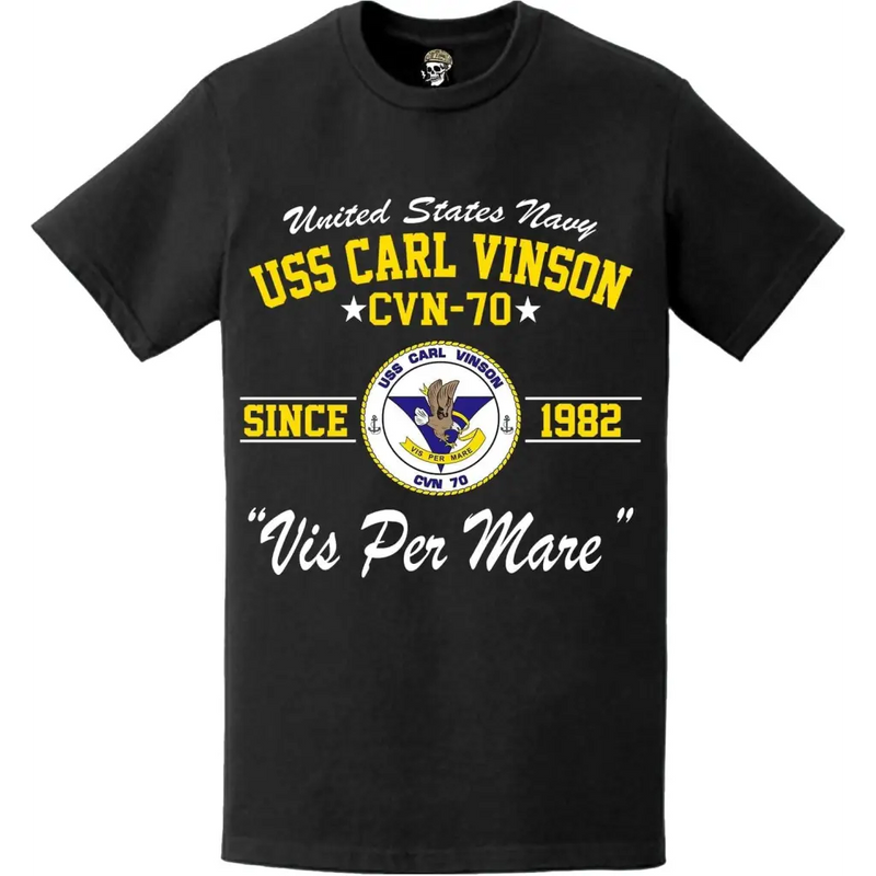 USS Carl Vinson (CVN-70) Since 1982 Legacy T-Shirt