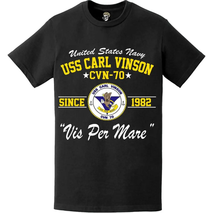 USS Carl Vinson (CVN-70) Since 1982 Legacy T-Shirt Tactically Acquired   