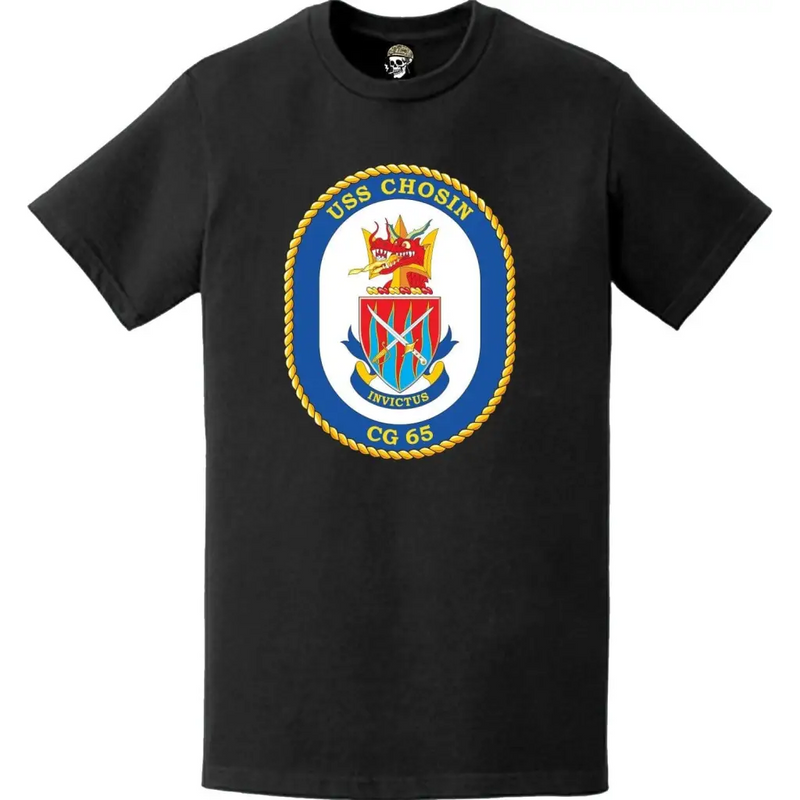 USS Chosin (CG-65) Ship's Crest Logo T-Shirt