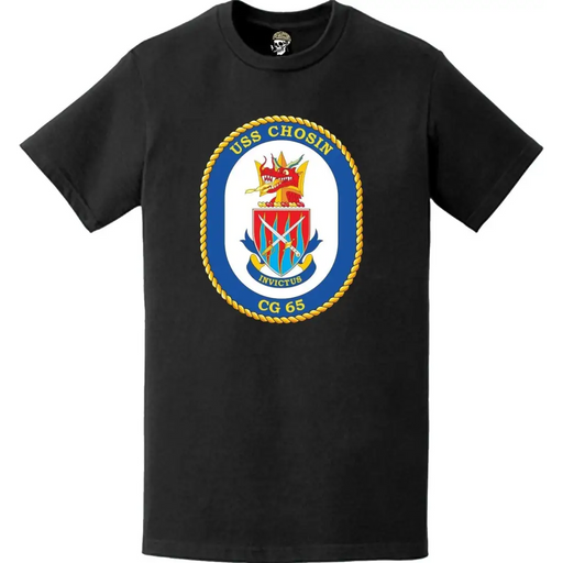 USS Chosin (CG-65) Ship's Crest Logo T-Shirt Tactically Acquired   