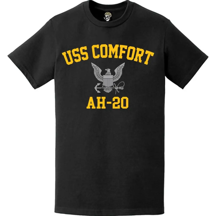 USS Comfort (AH-20) Hospital Ship T-Shirt Tactically Acquired   