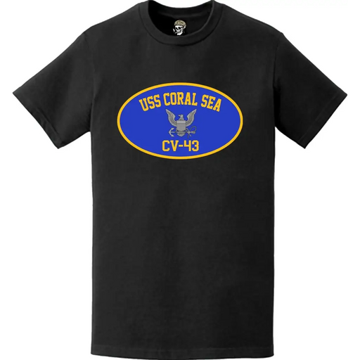 USS Coral Sea (CV-43) Aircraft Carrier T-Shirt Tactically Acquired   