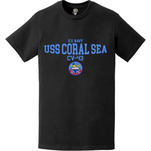 USS Coral Sea (CV-64) Bulge Emblem T-Shirt Tactically Acquired   