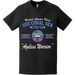 USS Coral Sea (CVA-43) Since 1947 Motto T-Shirt Tactically Acquired   