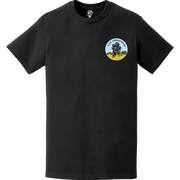 USS Corsair (SS-435) Submarine Left Chest Logo Emblem T-Shirt Tactically Acquired   