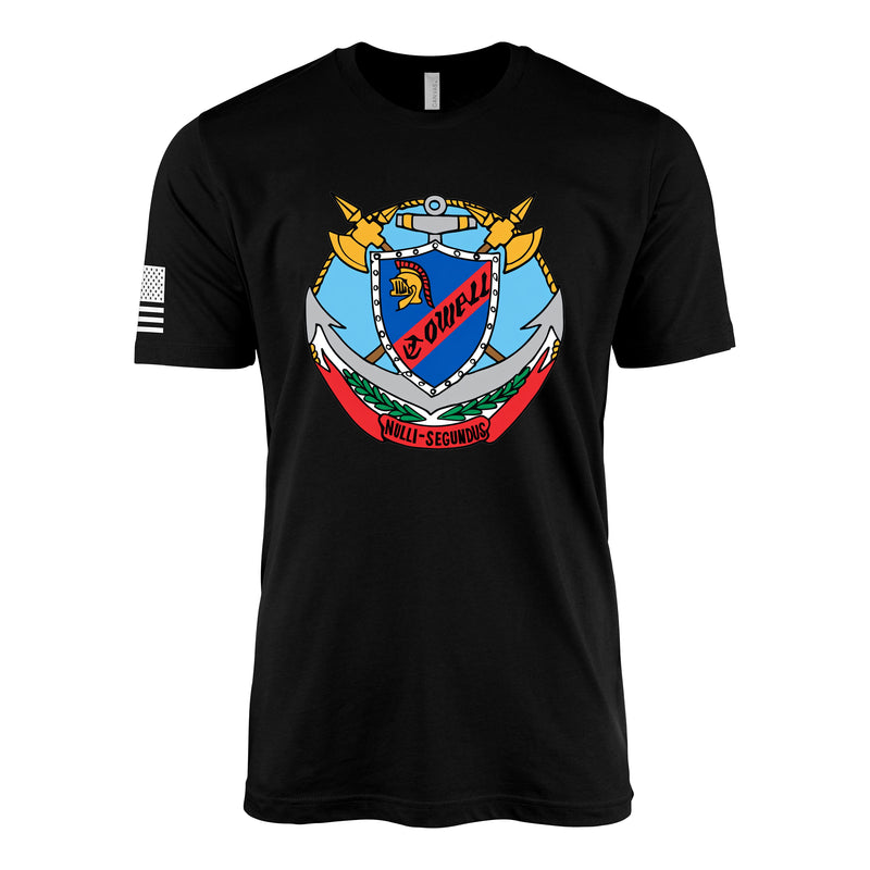 USS Cowell (DD-547) Fletcher-Class Destroyer T-Shirt