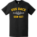 USS Dace (SSN-607) Submarine T-Shirt Tactically Acquired   