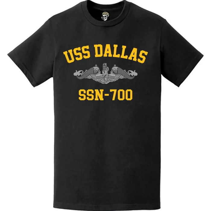 USS Dallas (SSN-700) Submarine T-Shirt Tactically Acquired   