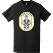 USS David R. Ray (DD-971) Ship's Crest Logo T-Shirt Tactically Acquired   