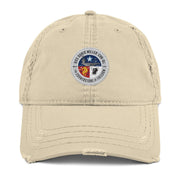 USS Doris Miller (CVN-81) Embroidered Distressed Dad Hat Tactically Acquired Khaki  