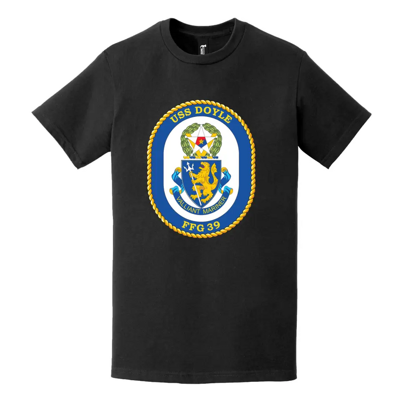 USS Doyle (FFG-39) Logo Emblem T-Shirt